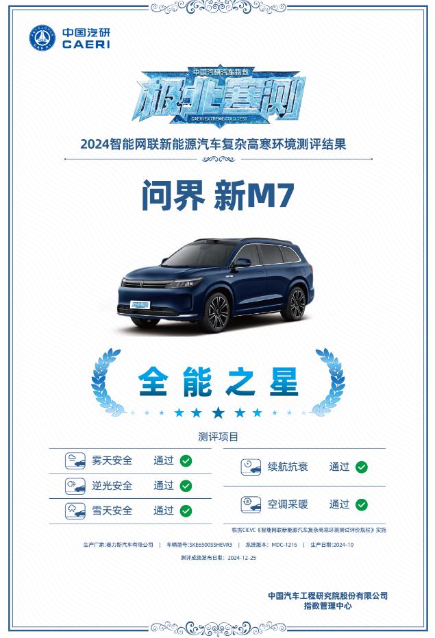 问界汽车冬测纪实,见证新豪华标杆的诞生