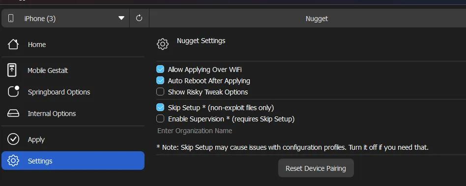 iOS 18.1.1 Nugget 4.2.3 已发布,解决这些问题