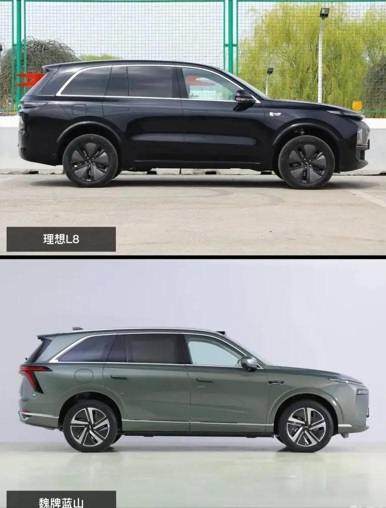 理想L8和魏牌蓝山,谁更适合家用?看完对比你就明白了