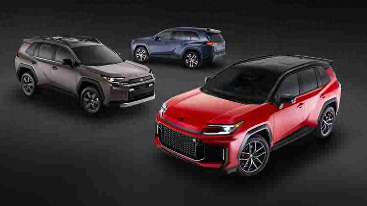 提供三款设计系列,全新第六代丰田RAV4正式发布