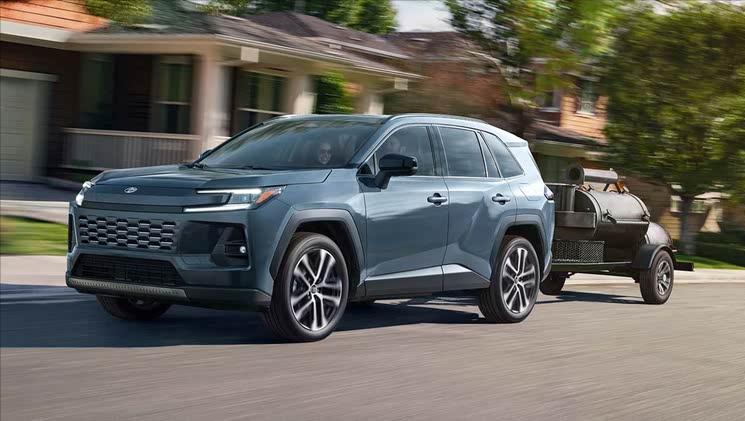 新款丰田Rav4正式发布:HEV/PHEV可选择、马力达320匹!