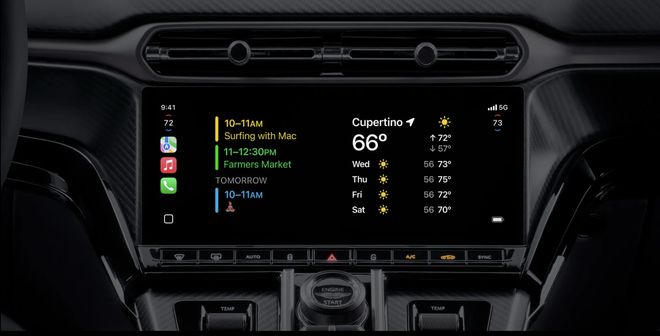 消息称苹果改进 iOS26 CarPlay 功能:新增界面文本大小调节