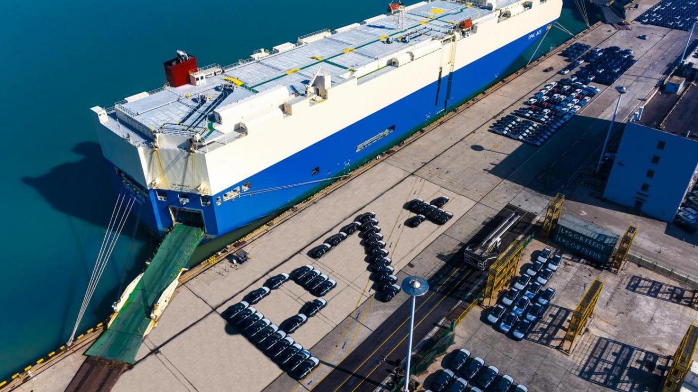 2026款小鹏P7+正式开启海外大规模发运